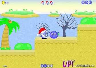 Картинка к игре Santa blue